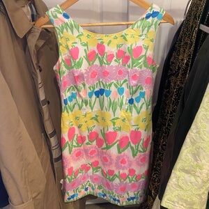 Lilly Pulitzer Bright Floral Mini Shift Dress
